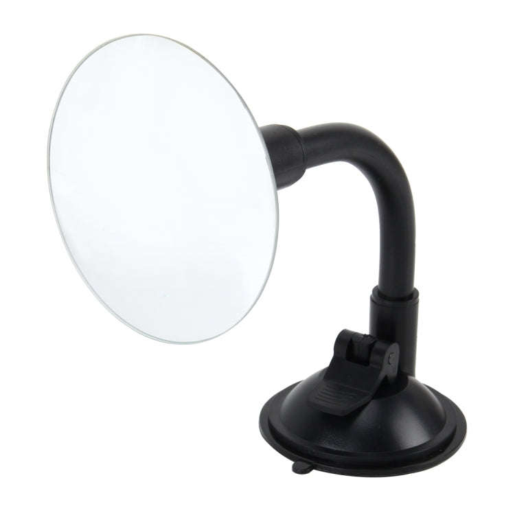 360 Degree Adjustable Car Interior Windshield Circular Blind Spot Mirror with Sucking Cup Holder,...