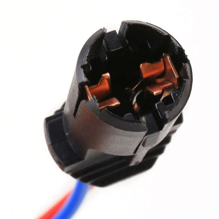 T10 Halogen Lamp Bulb Holder Base with Wire, T10 Halogen Lamp