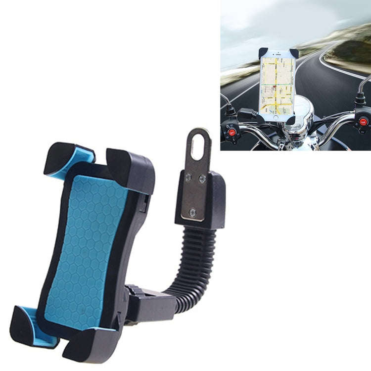 Universal 360 Degrees Free Rotation ABS Motorcycle Phone Bracket Mountain Bike Navigation Bracket...
