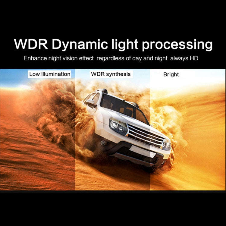 G705 5 inch LCD Touch Screen Rear View Mirror Car Recorder with Separate Camera, 170 Degree Wide ...