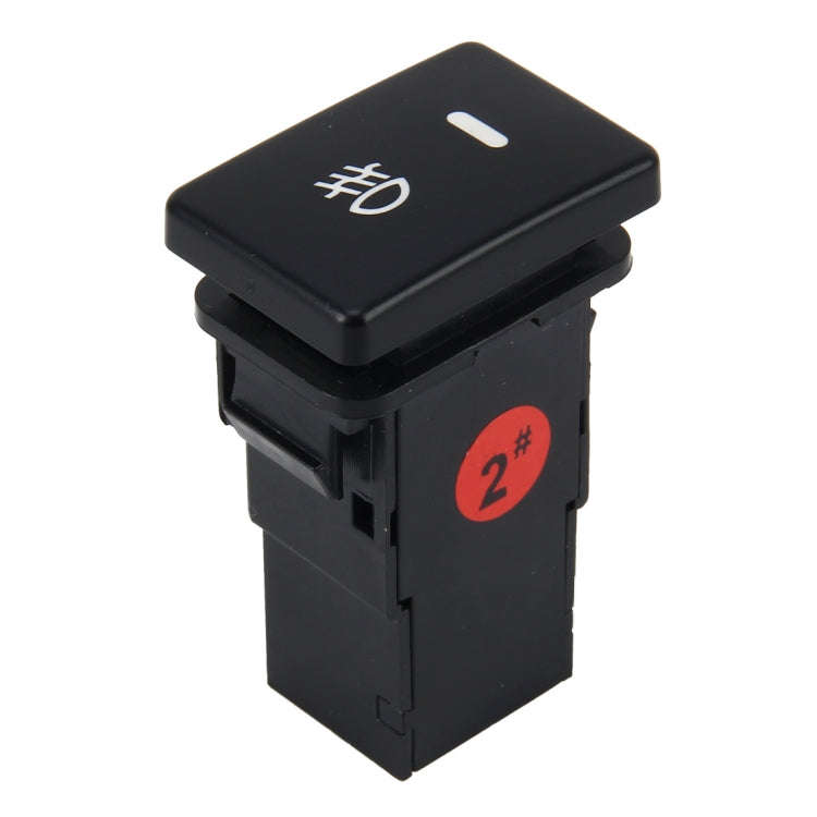 Car Fog Light Lamp Indicator 5 PIN On and Off Button Switch Control Auto Car Fog Light 5 Pin Swit...