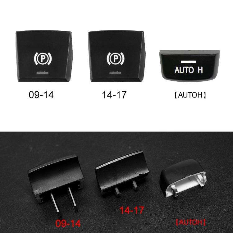 Auto Parking Switch Cover Replacement Handbrake P Key Button for BMW 5 / 6 Series 2014/07-2017/05...