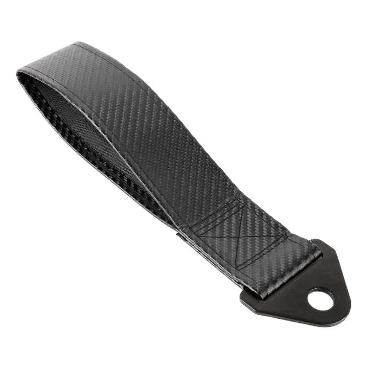 Car Universal Tow Strap Screw Hole Carbon Fiber Towing Rope, Screw Hole