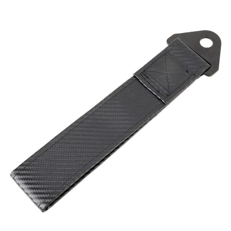 Car Universal Tow Strap Screw Hole Carbon Fiber Towing Rope, Screw Hole