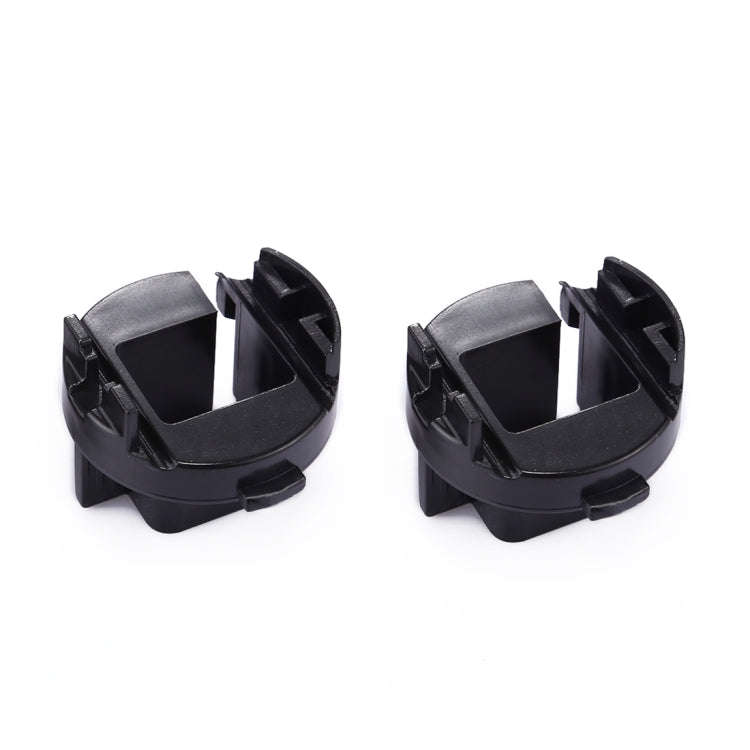 1 Pair H7 Xenon HID Headlight Bulb Base Retainer Holder Adapter for Phase One / Modern Lang dynam...