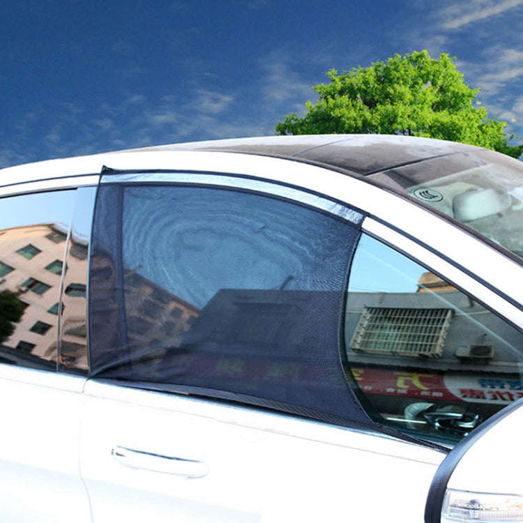 2 PCS Car Front Window Net Yarn Sunscreen Insulation Window Sunshade Cover, Size: 75*50cm, Size: ...