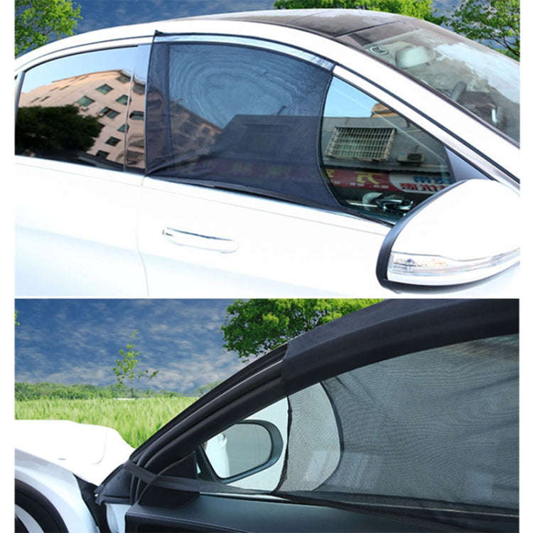 2 PCS Car Front Window Net Yarn Sunscreen Insulation Window Sunshade Cover, Size: 75*50cm, Size: ...