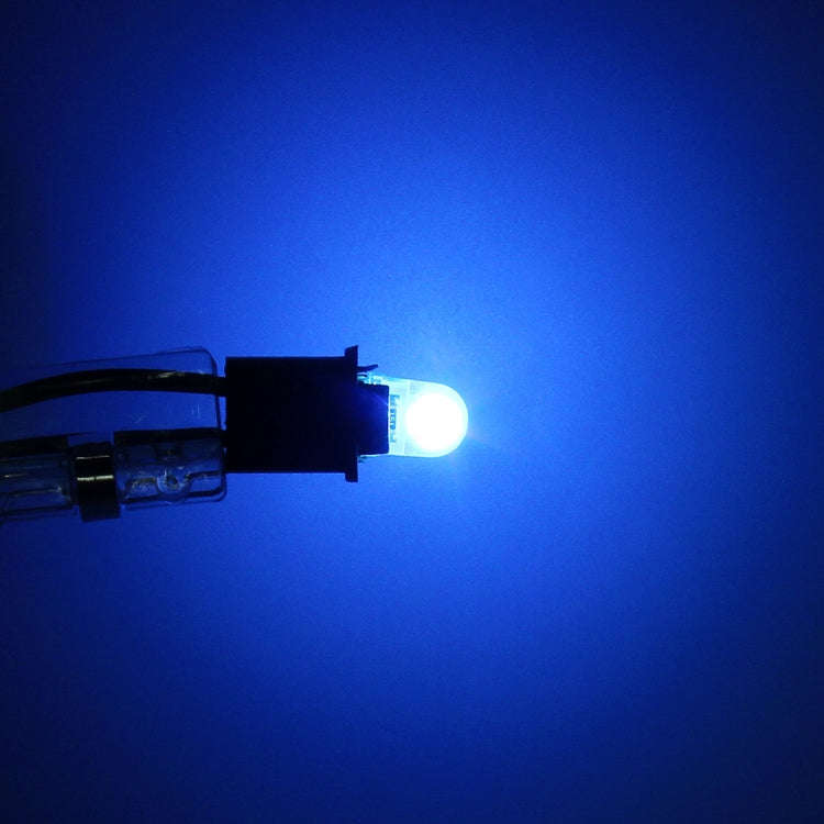 10 PCS T10 W5W DC 12V 1W 60LM Car Clearance Lights LED Marker Lamps with Decoder, Blue Light, Whi...