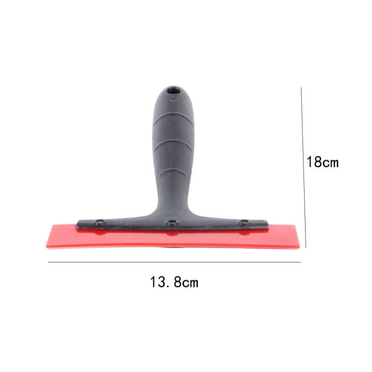 For Short Handle Tendon Scraper Car Film Tools Wiper Plate Glass Cleaning Tool, Film Tools(Black)...