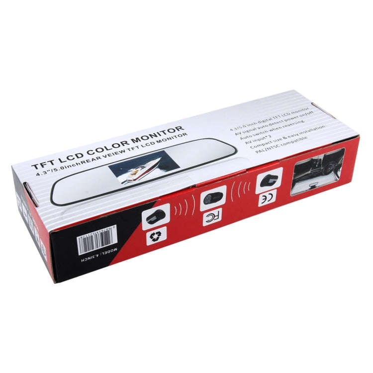 5.0 inch 480*272 Rear View TFT-LCD Color Car Monitor, Support Reverse Automatic Screen Function, ...