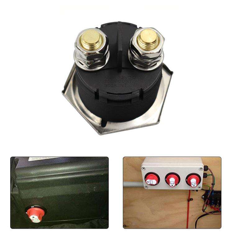 On/Off Car Battery Switch Car Battery Master Switch MAX DC 32V 200A CONT 300A INT Use for Cars / ...