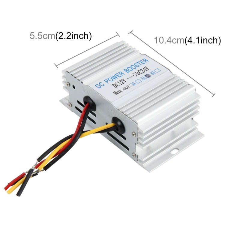 5A 120W DC 12V to 24V Car DC-DC Power Converter Power Boost Transformer Car Power Transformer, 5A...
