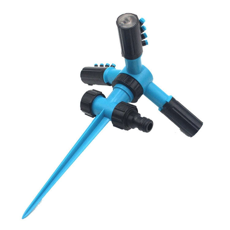 Automatic 360 Rotating Adjustable Garden Water Sprinklers Lawn Irrigation System with 3 Arm Spray...