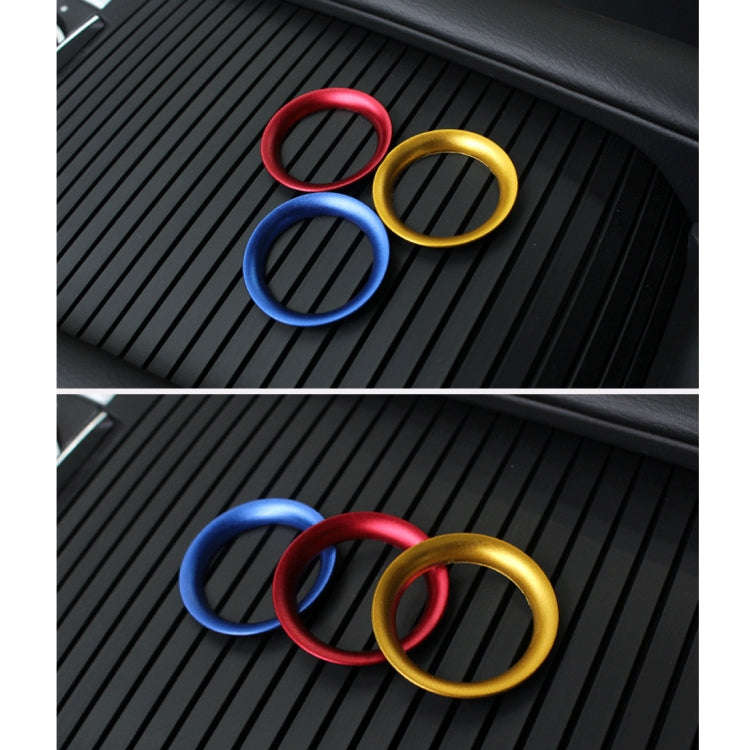 Car Engine Start Key Push Button Ring Trim Aluminum Alloy Sticker Decoration for Mazda, For Mazda