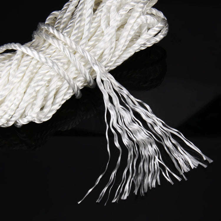 10m Multi-purpose Utility Household Use Camping Gardening Rope Nylon Braided Cord, 10m
