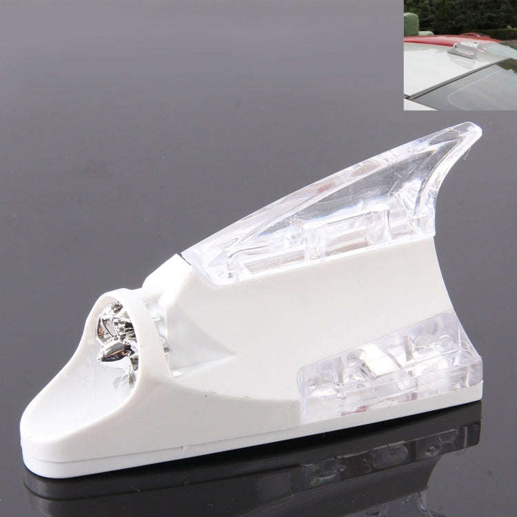 CB-073 Colorful Warning Light Wind Power Shark Fin Antenna Car Decoration, CB-073