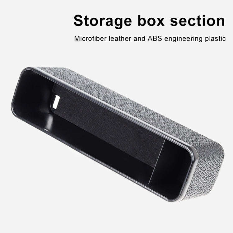 Universal Car Multi-functional Console Side Pocket Seat Gap Side Storage Box, without Pad