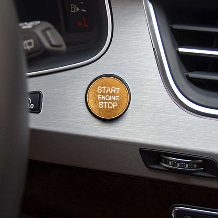 Car Engine Start Key Push Button Cover Trim Aluminum Alloy Sticker Decoration for Audi, For Audi
