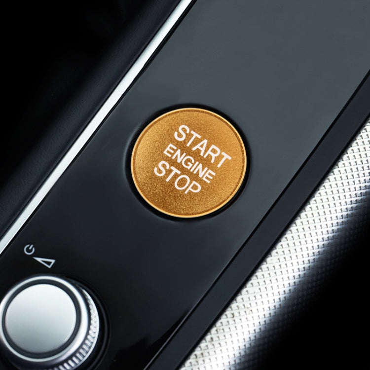 Car Engine Start Key Push Button Cover Trim Aluminum Alloy Sticker Decoration for Audi, For Audi