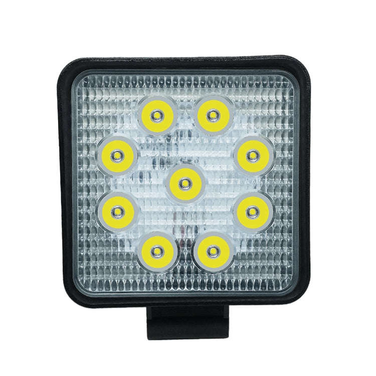 6.7W White Light Square-Shaped Waterproof Car Boat Marine Work Lights Spotlight LED Bulbs, DC 9-3...