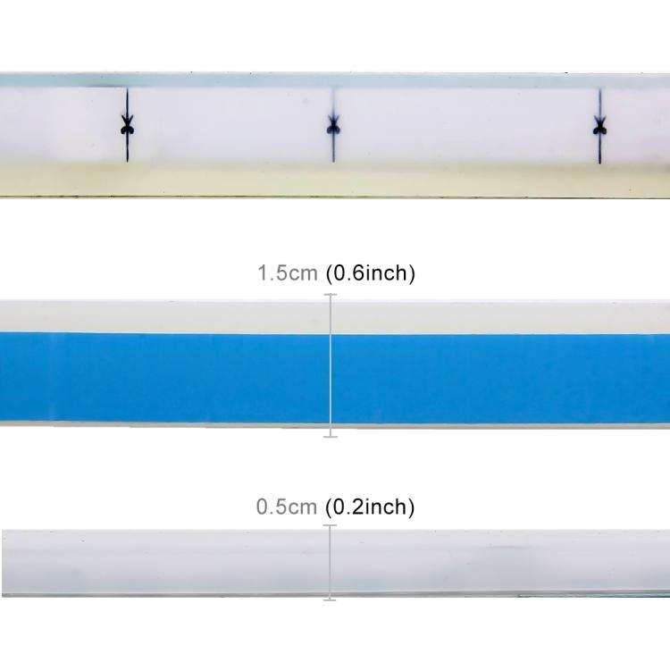 2 PCS 60cm DC12V 7.5W Ultra-thin Waterproof Car Auto Double Colors Turn Lights / Running Lights S...