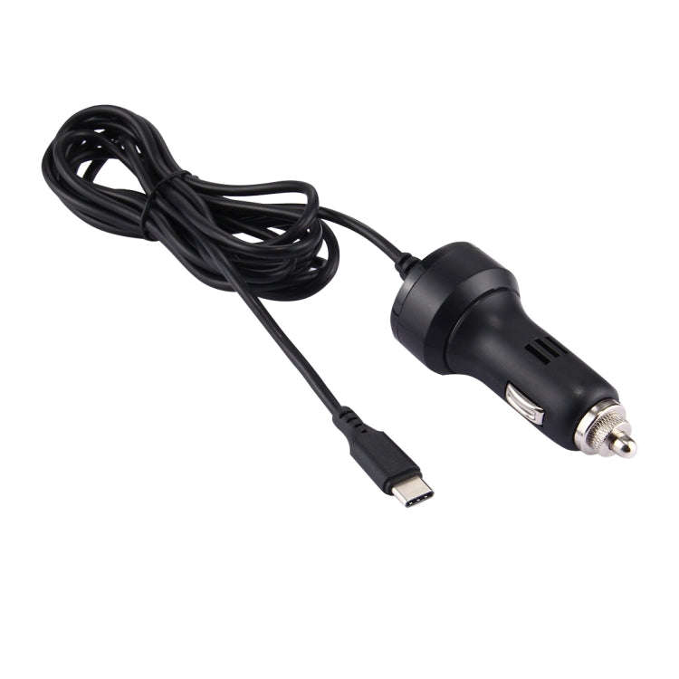 For Nintendo Switch 2.4A USB-C / Type-C Travel Charging Car Charger Adapter, Cable Length: 2m(Bla...