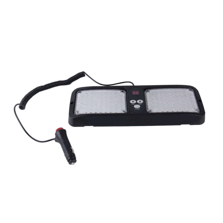 High qulaity DC 12V,9W LED Waterproof Car Sunshade Red Light And Blue Light Warning Lights Strobe...