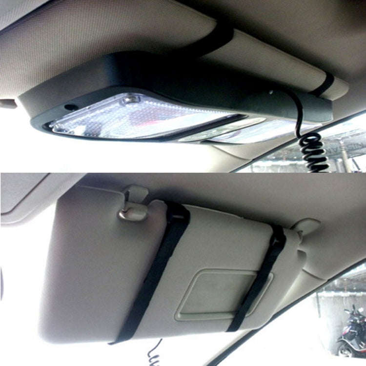 High qulaity DC 12V,9W LED Waterproof Car Sunshade Yellow Light + White Light Warning Lights Stro...