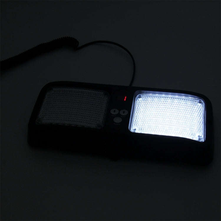 High qulaity DC 12V,9W LED Waterproof Car Sunshade White Light Warning Lights Strobe Emergency Li...