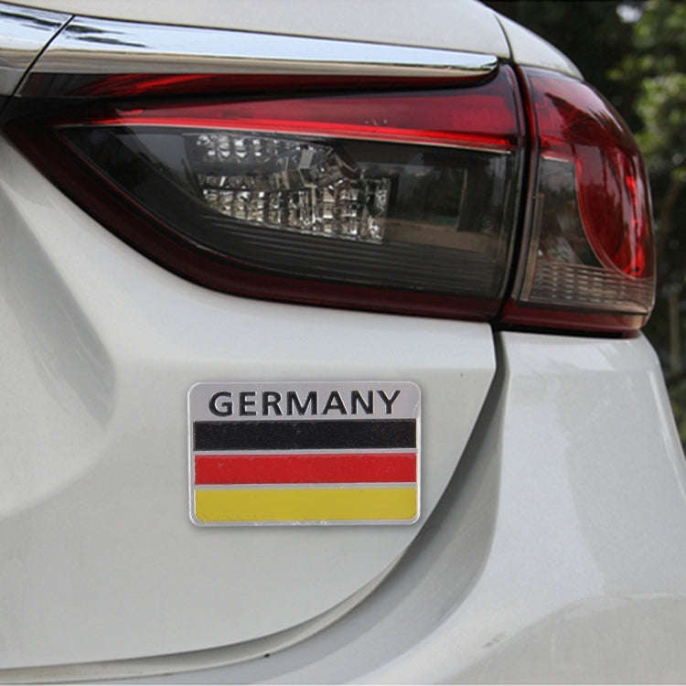 Germany Flag Style Metal Car Sticker, Germany Flag 1, Germany Flag