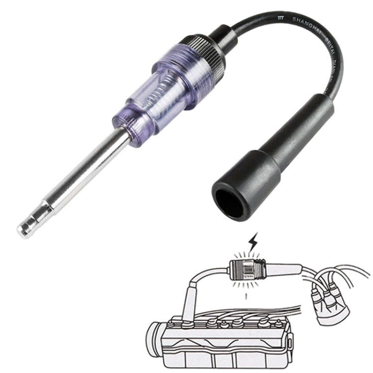 DC 12V Ignition Test Instrument Spark Plug Ignition Detector Auto Diagnostic Test Tool, Ignition ...