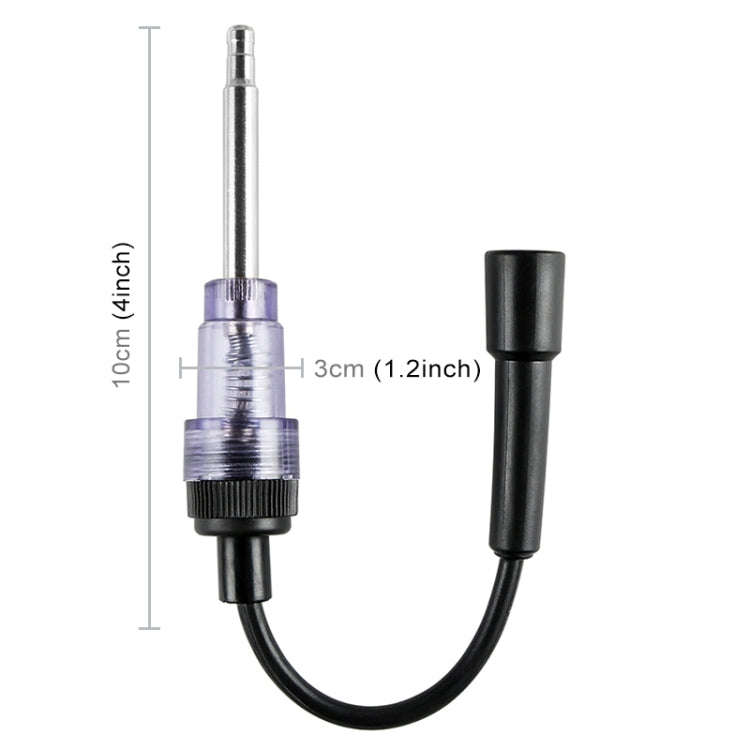 DC 12V Ignition Test Instrument Spark Plug Ignition Detector Auto Diagnostic Test Tool, Ignition ...