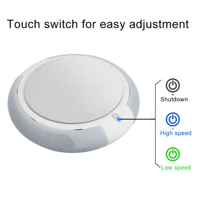 CARZOR Z1 2W USB Car Air Purifier Negative Ions Air Cleaner, (Black), (White)