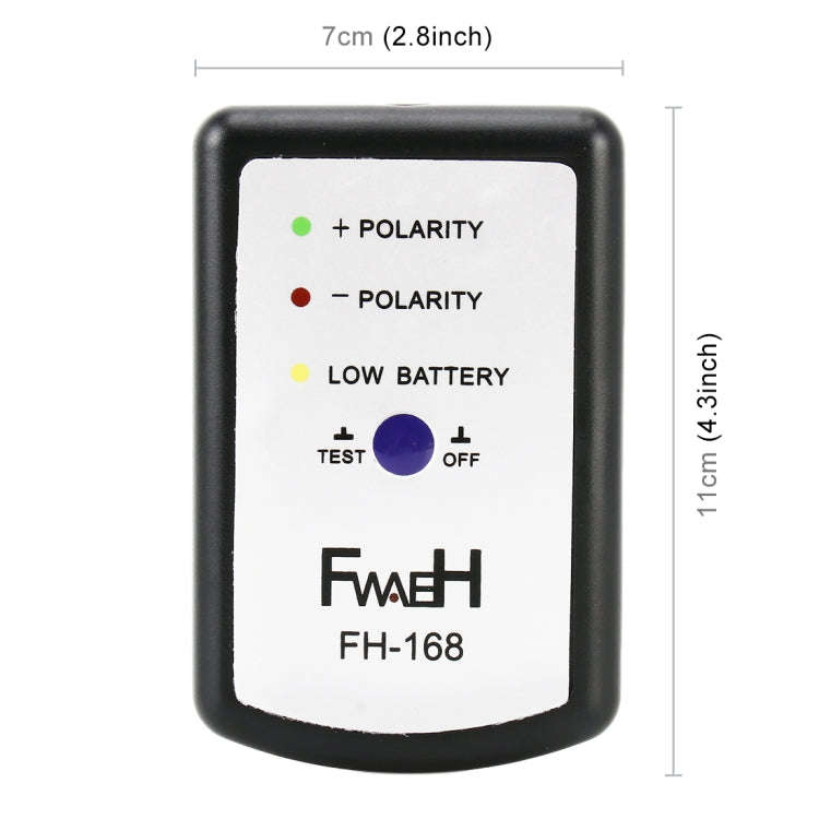 FH-168 Car Audio Speaker Polarity Tester Phase Meter, Audio Speaker Polarity Tester