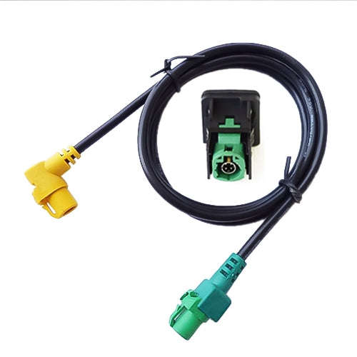 Car Navigation RCD510+310+ USB Adapter Switch Plug + Wiring Hardness for Volkswagen Golf 6 / Scir...
