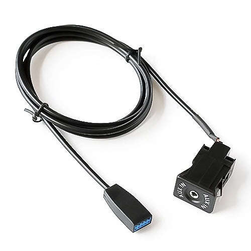 CD AUX Interface + Wiring Hardness for BMW E46, Cable Length: 1.5m, BMW E46