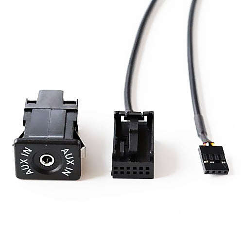 AUX Interface +  Wiring Hardness for Ford Fiesta / Focus / Mondeo / PUMA / MK2 / MK3 / S-MAX, Cab...