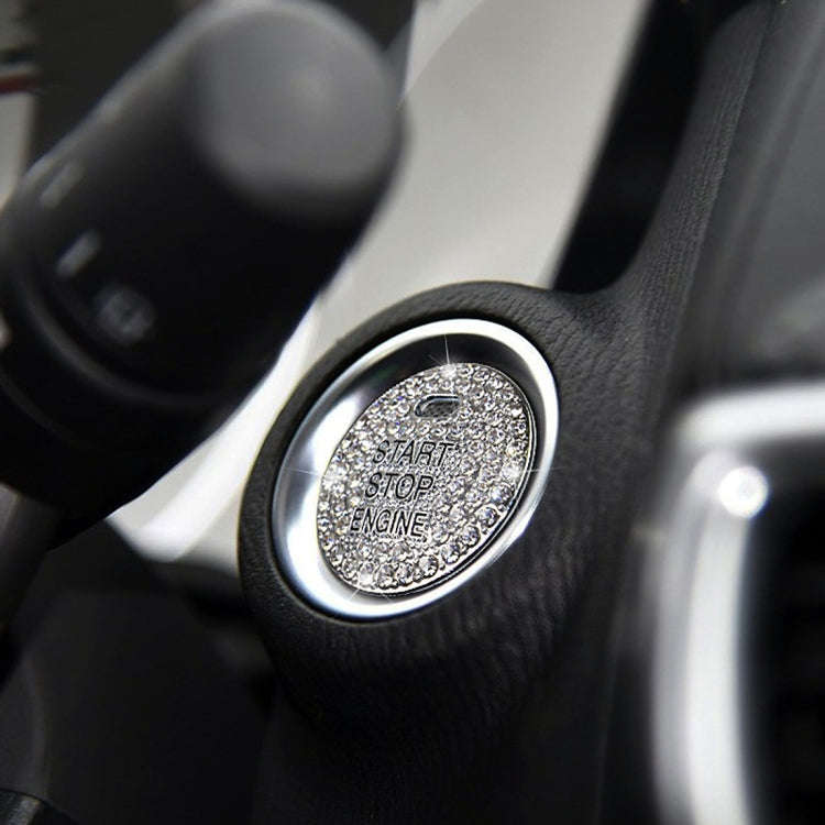 Car Engine Start Key Push Button Cover Trim Sticker Decoration for Mazda, For Mazda