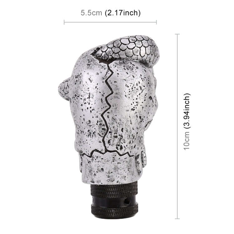 LX Tandy Creative Universal Car Snake Ghost Shaped  Shifter Cover Manual Automatic Gear Shift Kno...