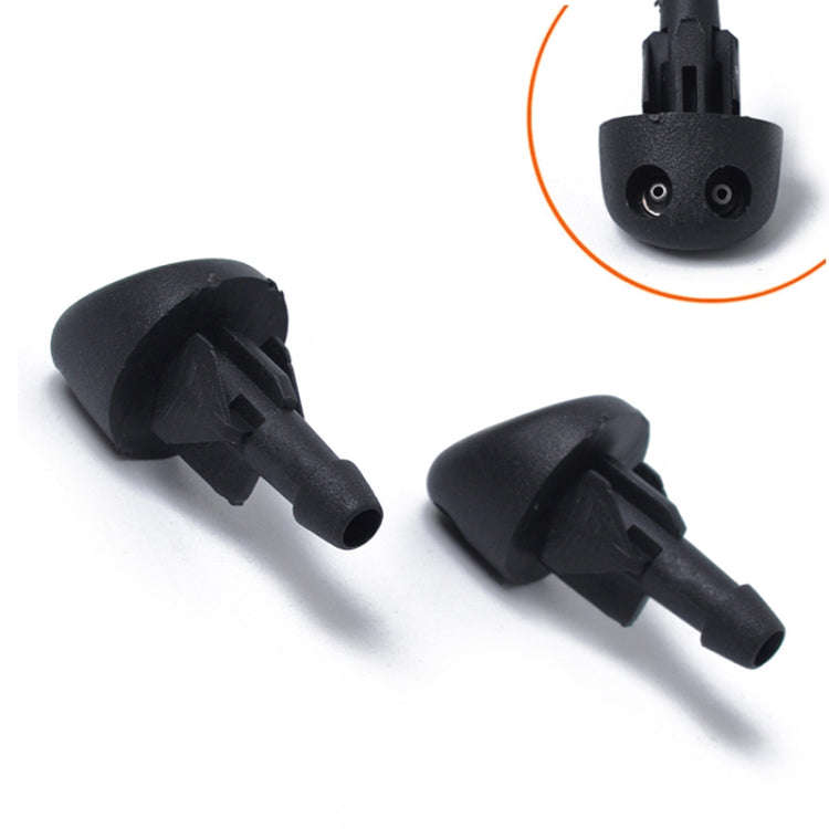 2 PCS Windshield Washer Wiper Jet Water Spray Nozzle 7700413545 for Renault Clio 2005-2014, For R...