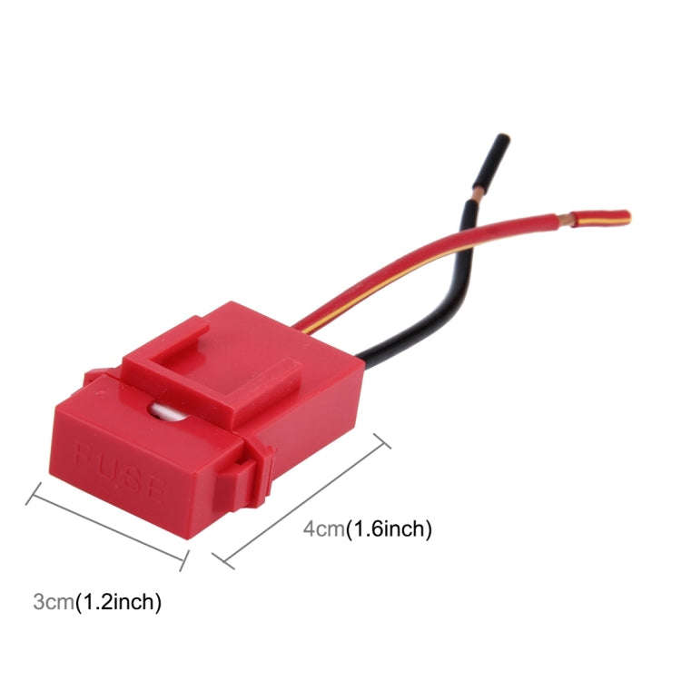 20 PCS Removable Car Waterproof Ceramic Connector Blade Fuse Box Holder, 20 PCS Waterproof Cerami...