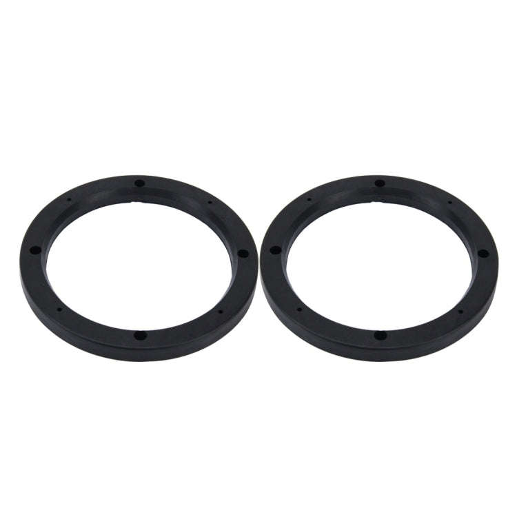 2 PCS 6.5 inch Car Auto ABS Loudspeaker Base Protection Hollow Cover Holder Mat, Inner Diameter: ...