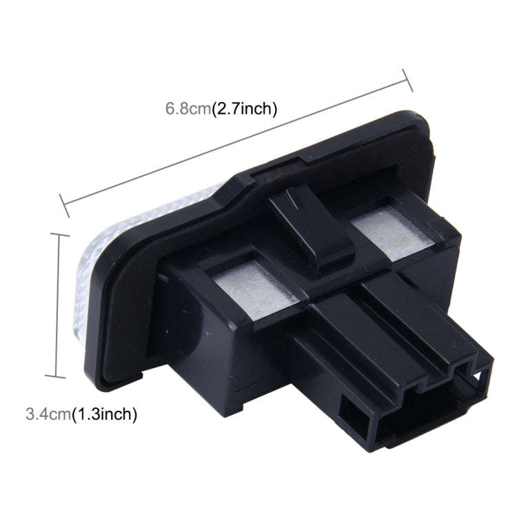 2 PCS Canbus License Plate Light with 24 SMD-3528 Lamps for Benz, For Benz