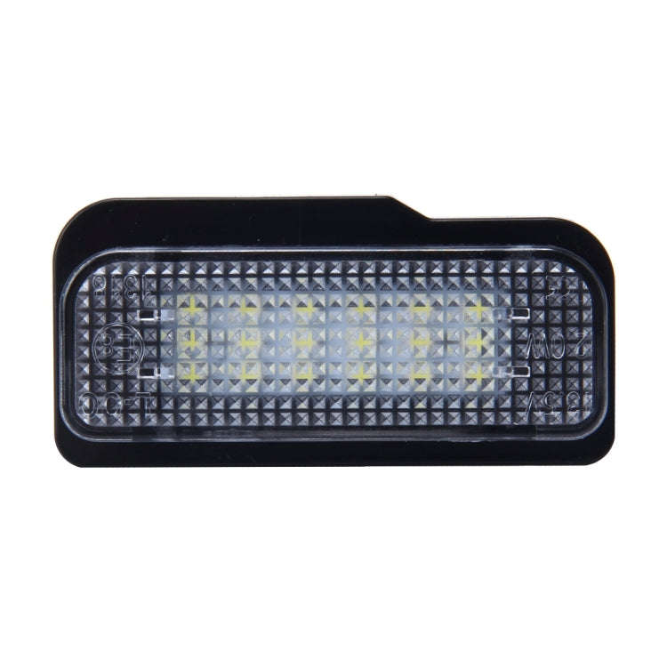 2 PCS Canbus License Plate Light with 24 SMD-3528 Lamps for Benz, For Benz