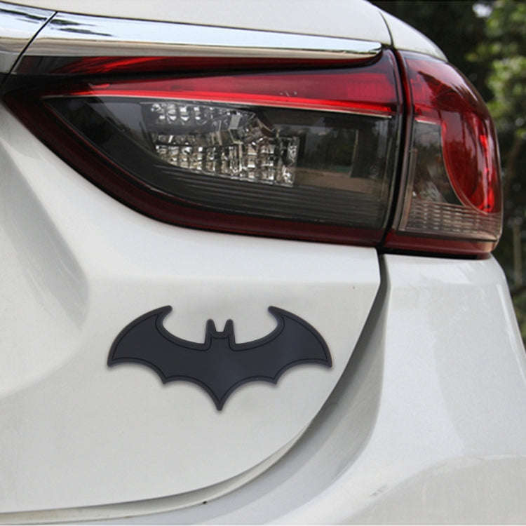 Bat Shape Shining Metal Car Free Sticker, Bat, Shining Bat, Bat Flying