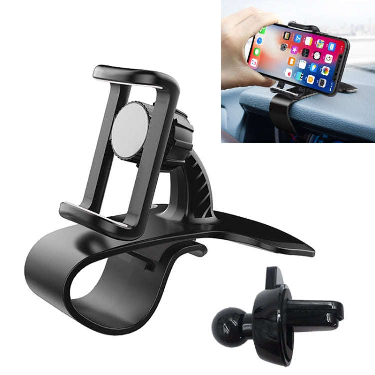 Multi-function Vehicle Navigation Frame Dashboard Car Mount Phone Holder, with Air Outlet, Phone ...