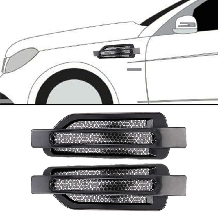 2 PCS Car-Styling Random Decorative Sticker, Black, Random Decorative Sticker
