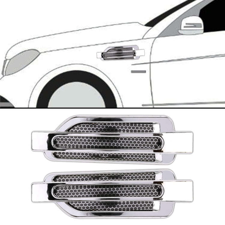 2 PCS Car-Styling Random Decorative Sticker, Black, Random Decorative Sticker