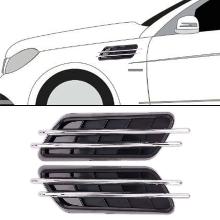 2 PCS Car-Styling Random Decorative Sticker, 6 in 1
