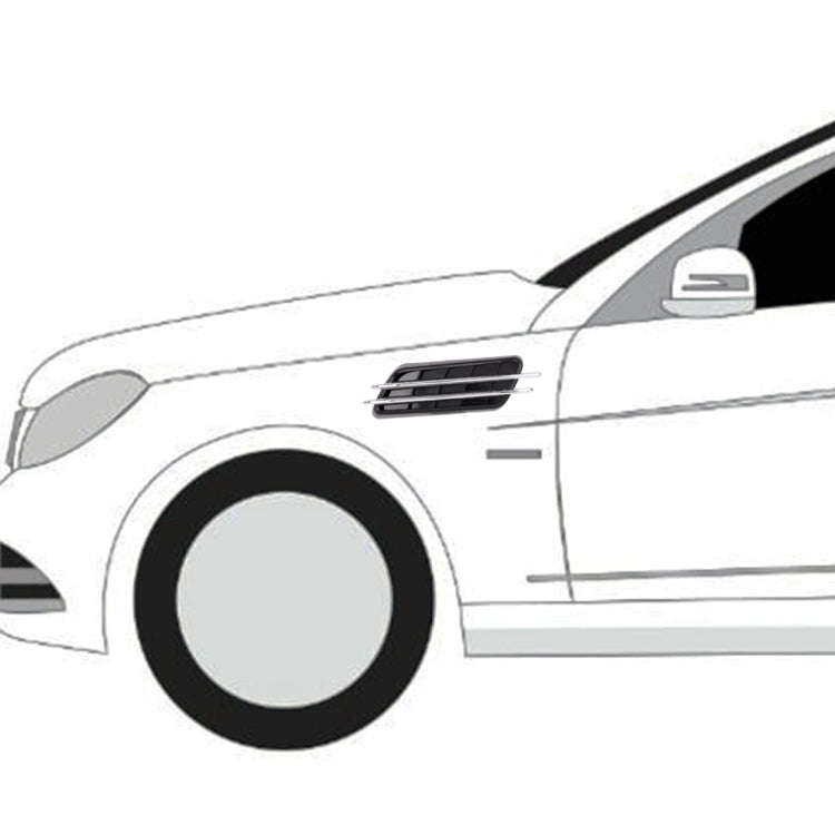 2 PCS Car-Styling Random Decorative Sticker, 6 in 1